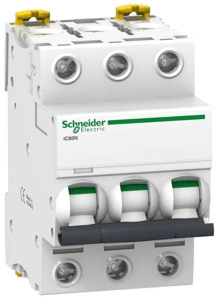 Автоматический выключатель Schneider Electric 3п C 6А 6кА iC60N Acti9  A9F79306