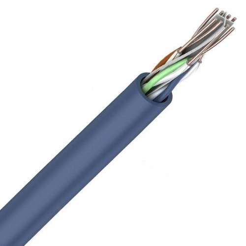 Кабель витая пара U/UTP кат.6 4х2х23AWG solid CU PVC син. 305м (м) Rexant