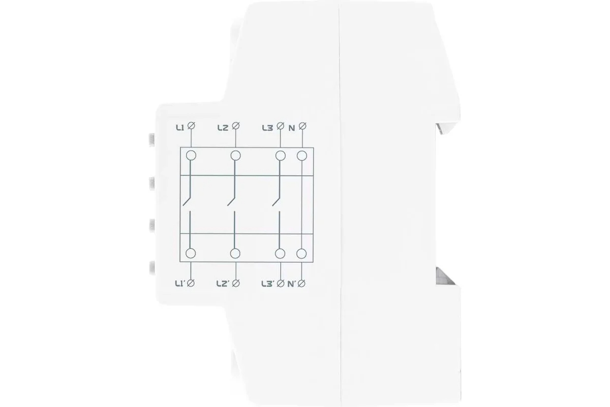 Реле напряжения RE V3F-63A RostokElectro